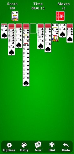 Spider Solitaire - Screenshot 4