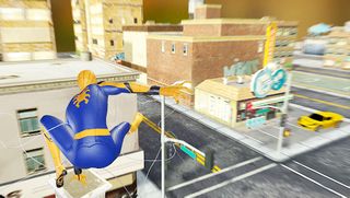 Spider rope flying hero - Screenshot 2