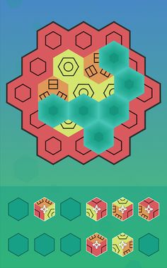 Aurora Hex - Pattern Puzzles - Screenshot 1