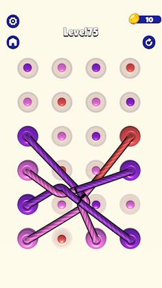 Rope Tangle Color Sort - Screenshot 2