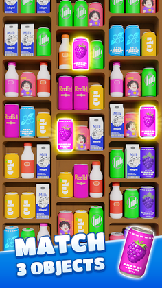 Goods 3D Sorting: Match Games - Screenshot 1