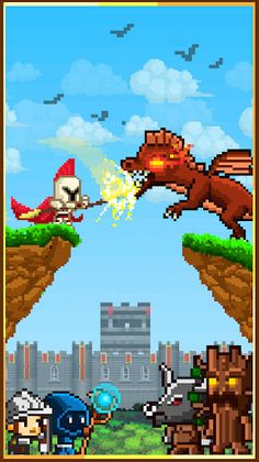 Clicker Knights Vs dragons - Screenshot 4