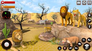 Wild Lion Simulator Games - Screenshot 3