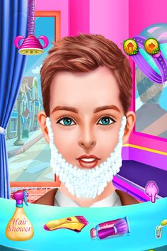 Crazy beard salon - Screenshot 4