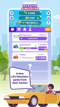 Idle Life Simulator - Screenshot 1