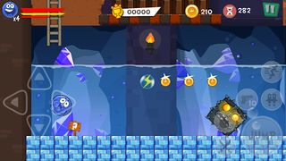 Blue Ball 8 Bounce Adventure - Screenshot 2