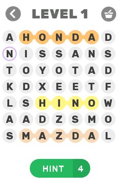 WORD Search CAR - Screenshot 1