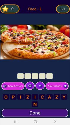 Game words and pictures 1 Word - Screenshot 1