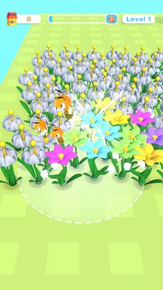 Flower Frenzy 3D - Screenshot 1