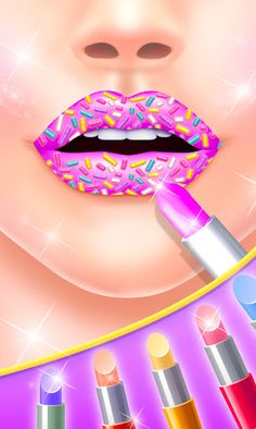 Lip Art DIY Skin Care Makeup - Screenshot 2