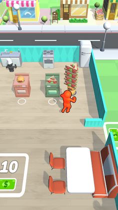 Idle Restaurant And Store Game - Screenshot 4