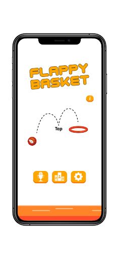 Flappy Basket - Screenshot 1