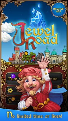 Jewel Road - Fantasy Match 3 - Screenshot 1