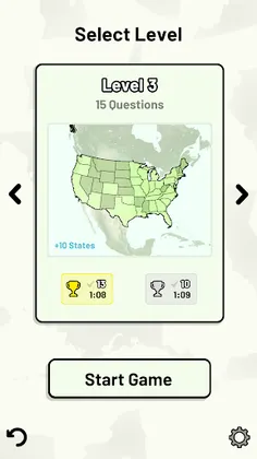 US States Quiz - Screenshot 4