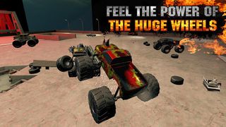Monster Trucks Fighting 3D – D - Screenshot 2