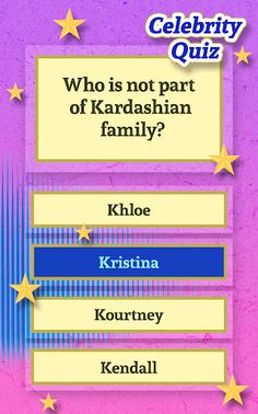 Celebrity Quiz Game - Screenshot 1