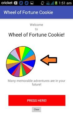 Wheel of Fortune Cookie - Screenshot 2