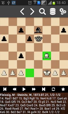 Партии Вильгельма Стейница - Screenshot 1