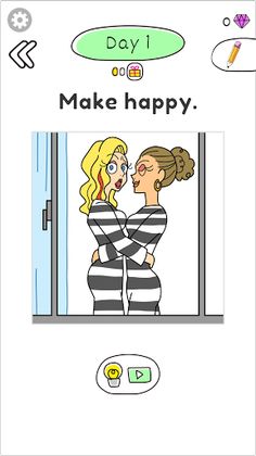 Draw Happy Prisoner - Screenshot 1