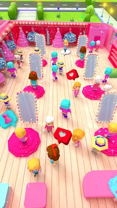 My Mini Spa: Salon Tycoon Game - Screenshot 2
