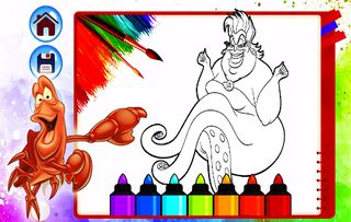 Mermaid Coloring Page - Screenshot 3