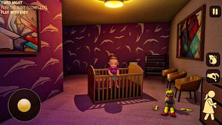 Baby in Pink Horror House Game - Screenshot 1