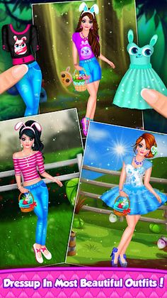 Easter Doll Fashion Salon Make - Screenshot 4