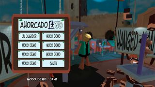 Ahorcado 3D 2023 -Demo v.0.1.6 - Screenshot 3