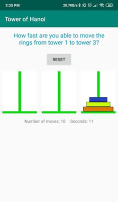 Tower of Hanoi - Screenshot 3