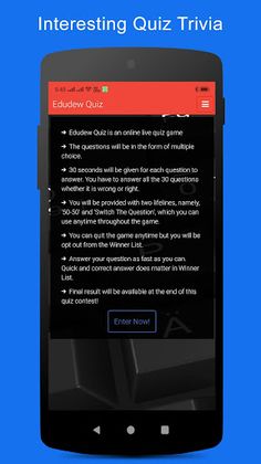 Edudew Online Quiz - Screenshot 2