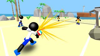 Stickman Beach Volleyball - Screenshot 2
