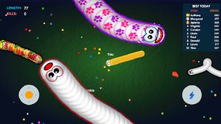 Hungry worm zone: cacing lapar - Screenshot 2