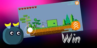 Hard platformer : Cute and cha - Screenshot 1