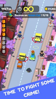 Bouncy Cops - Screenshot 1