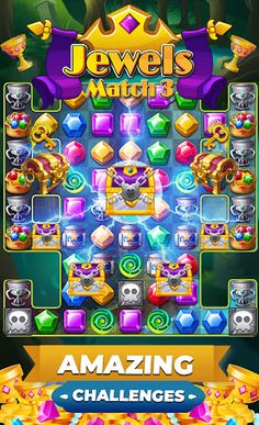 Jewels Premium Match 3 Puzzles - Screenshot 2