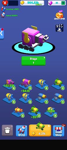 Turret Shot  Shooting Stack 3D - Screenshot 2