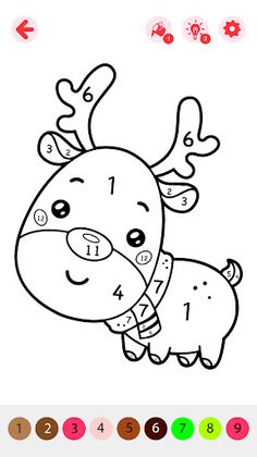 Kids Christmas Coloring Book - Screenshot 1
