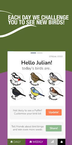 Bird Bingo - Bird Watching UK - Screenshot 1