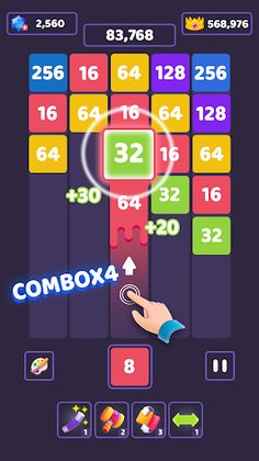 2048 Block Numbers Puzzle Game - Screenshot 2