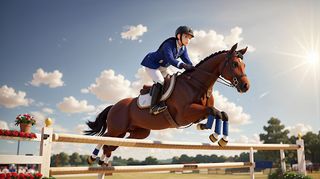 Wild Horse Games Simulator 3D - Screenshot 2