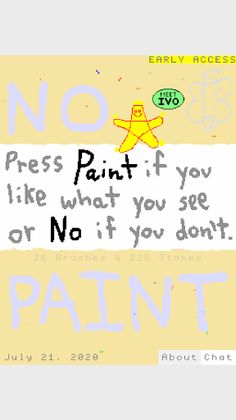 No Paint - Screenshot 1