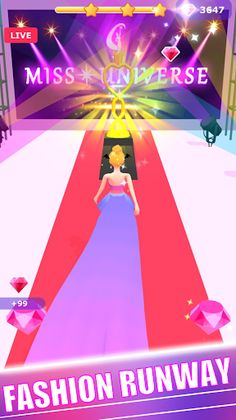 Dress Princess Music Runway - Screenshot 2