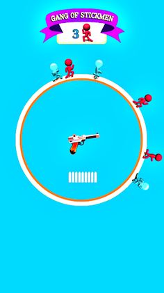 Shooting circle: Gang Stickman - Screenshot 2