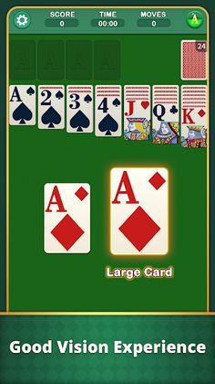 Mega Solitaire - Big Card - Screenshot 1