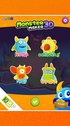 Monster 3D Maker: Model and pl - Screenshot 3