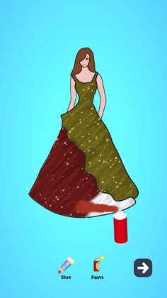 Glitter Dress DIY - Screenshot 3