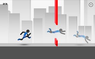 Stickman Parkour Runner - Screenshot 1
