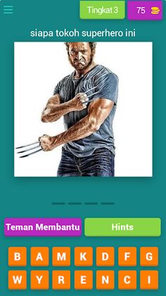 tebak gambar tokoh super hero - Screenshot 4