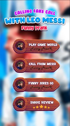 Leo Messi Game Fake Call Prank - Screenshot 2