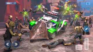 Zombie Shooter Car Battle Game - Screenshot 2